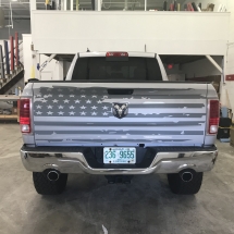 American Flag (Truck) on Tailgate