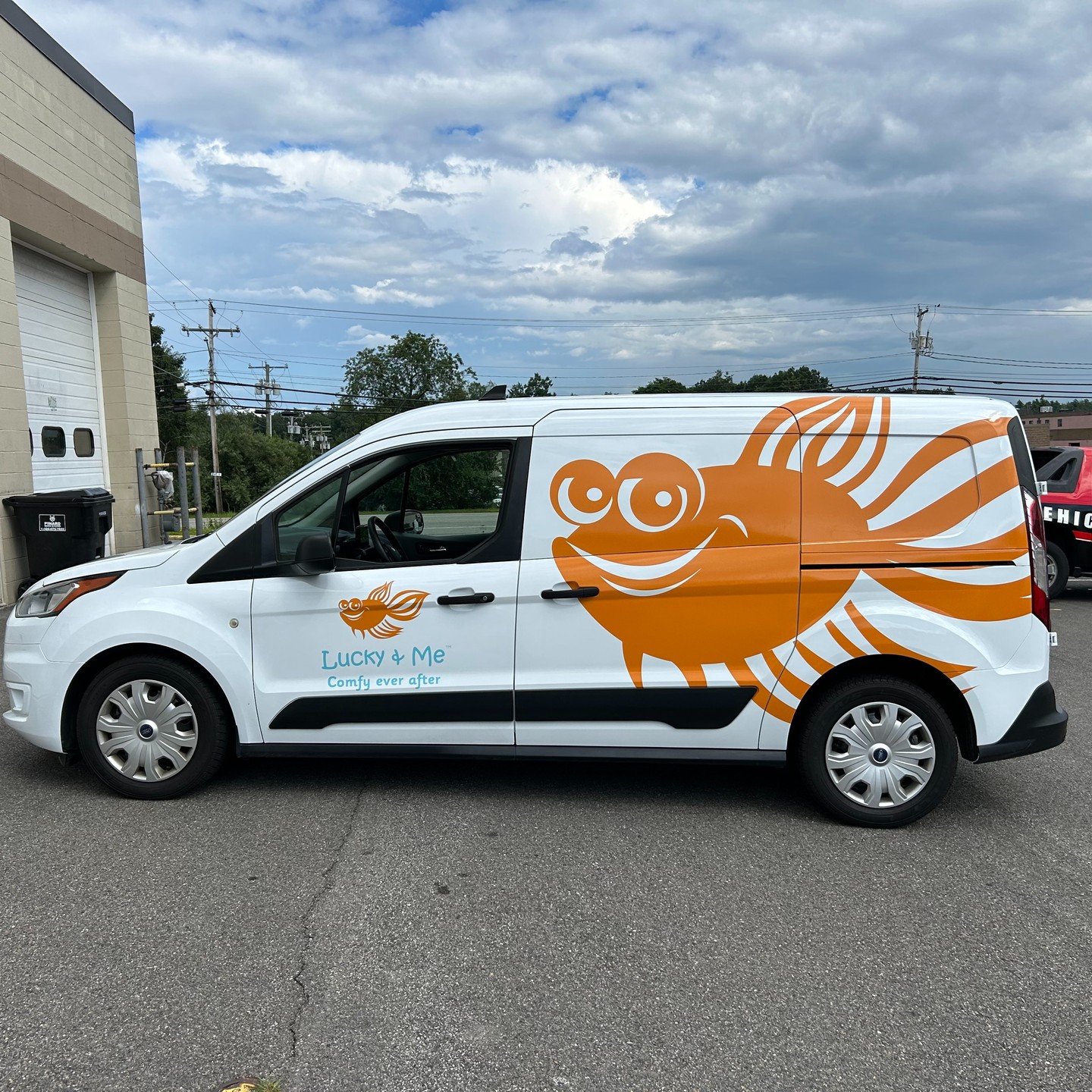 partial van wrap