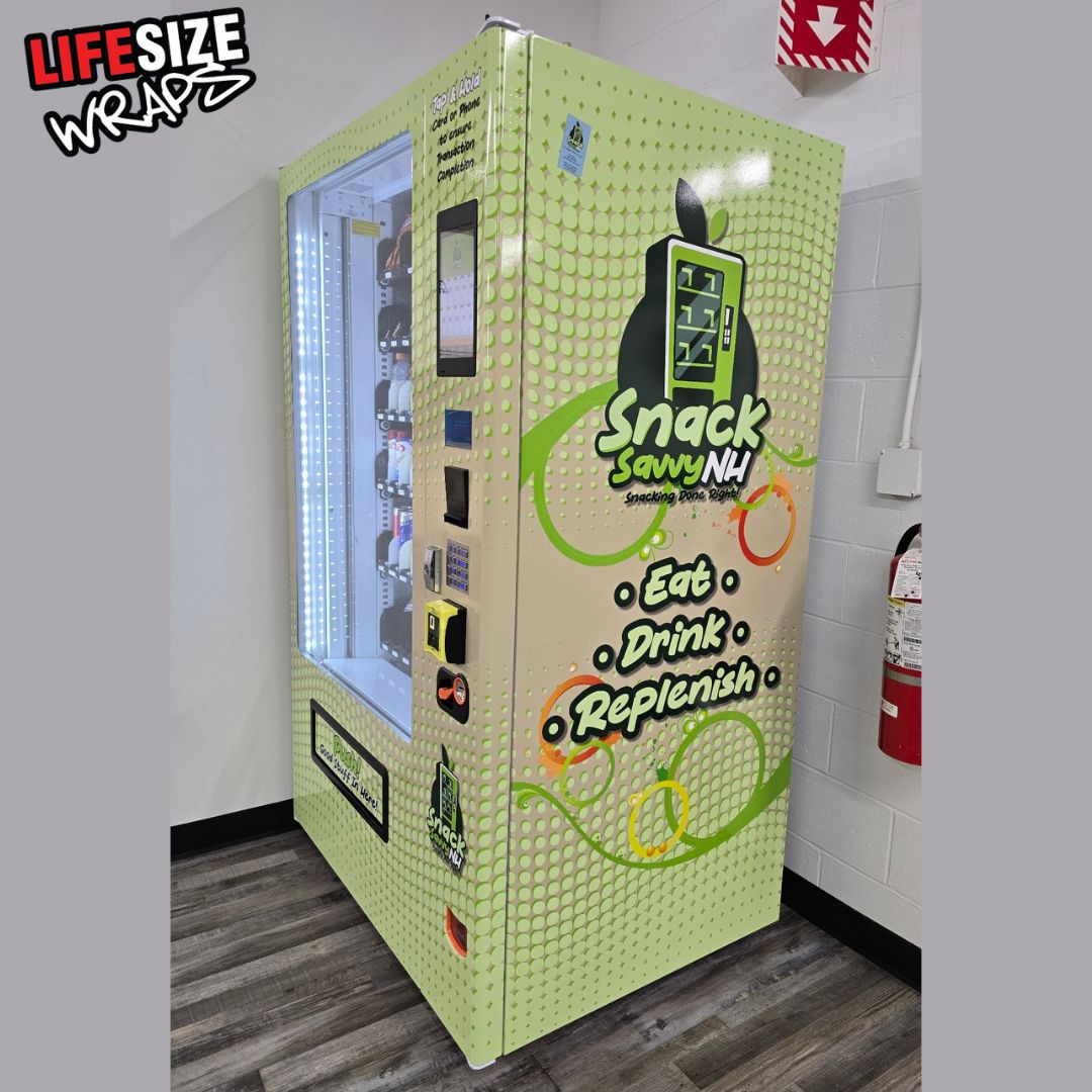 vending machine wrap
