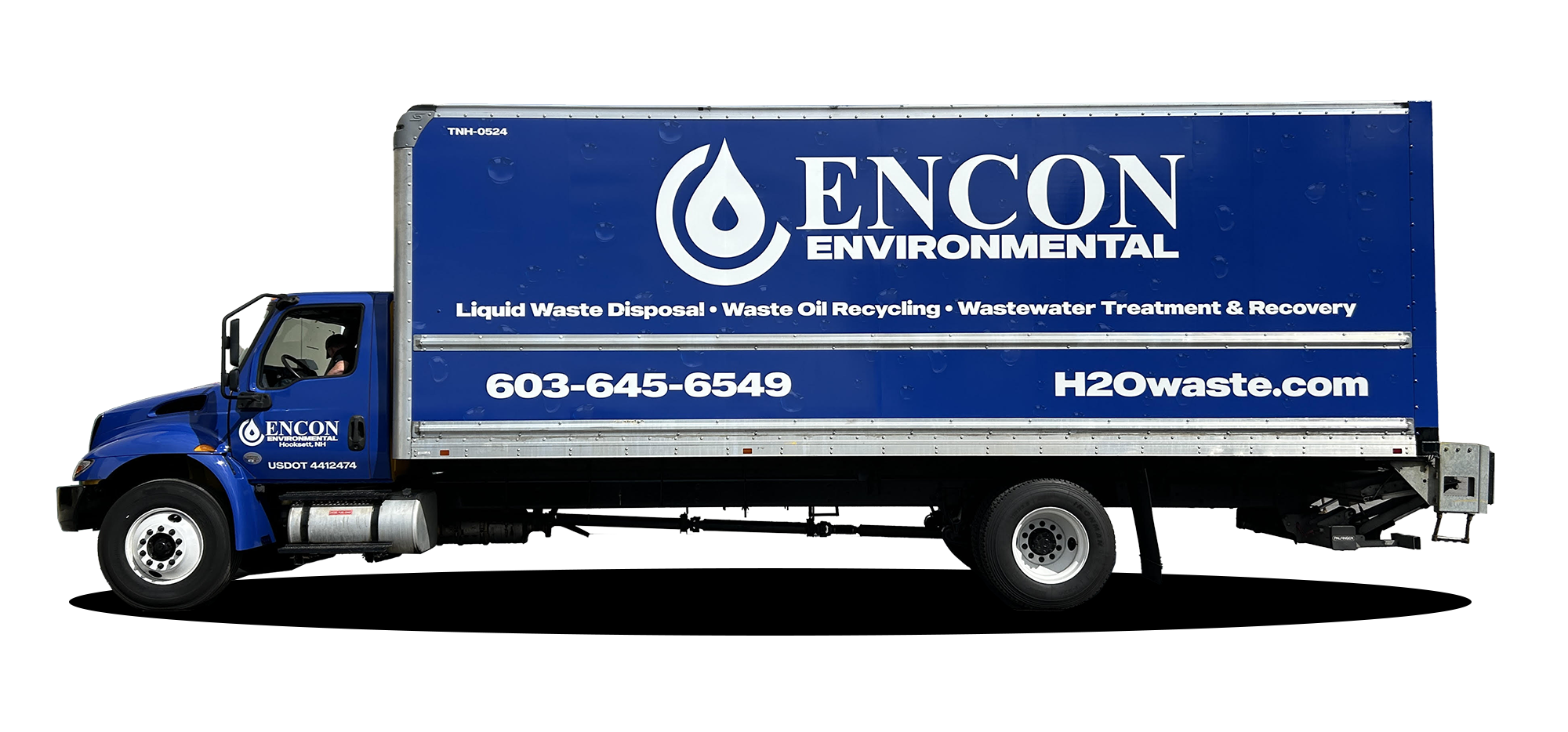 Box truck after wrap